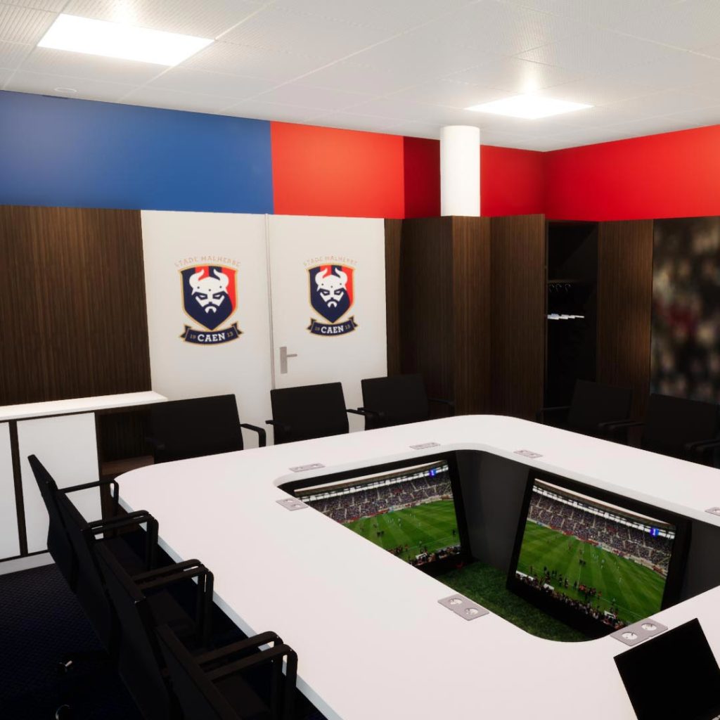 Mindae_3D_stade_malherbe_acomj_bureau_reunion_projet_mobilier_sur_mesure_table_conference_caen_miniature