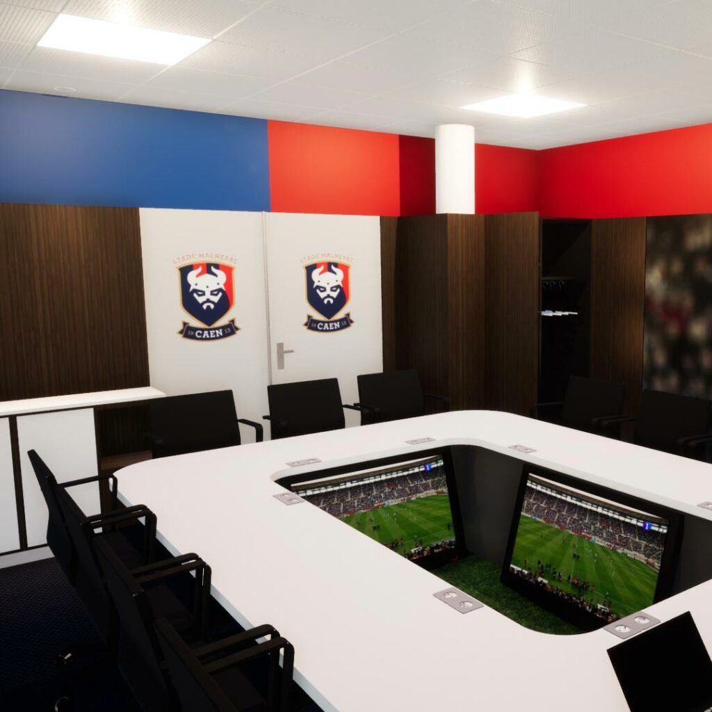 Salle de conférence du stade Malherbe